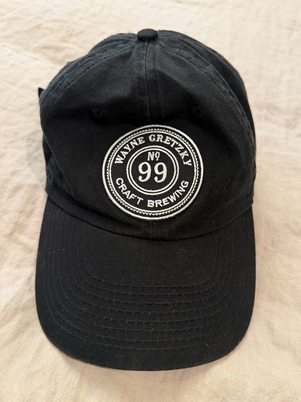 Wayne Gretzky, No. 99, Baseball Cap - with Craft Brewing Patch